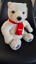 OURS EN PELUCHE COCA COLA N°91063 HAUTEUR 30.5 CM 