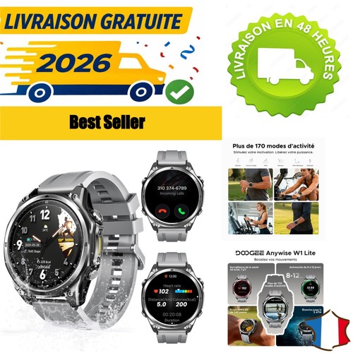 Montre connectée anywise - connectée,