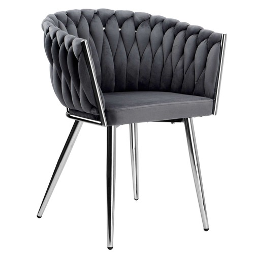 Fauteuil velours tissé - fauteuil,