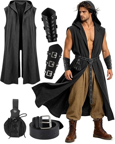Men renaissance costume set - renaissance,