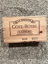 Côte-Rôtie E.Guigal La Mouline 2018 - Caisse Bois de 6 bouteilles