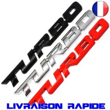 3D Métal TURBO Emblème