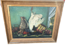 ANCIEN GRAND TABLEAU NATURE