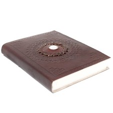 CARNET COUVERTURE CUIR MARRON