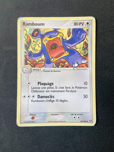 Carte pokémon ramboum 106 - pokémon, 35/106