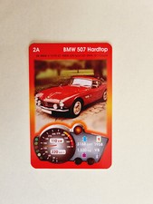 Bmw 507 Hardtop Carte Rara Auto Années 80 Original Vintage