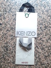 2 sacs shopping papier cartonné beige Kenzo