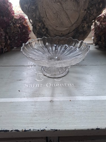Compotier verre pressé - compotier,