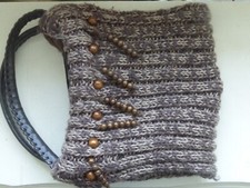 petit sac à main marron