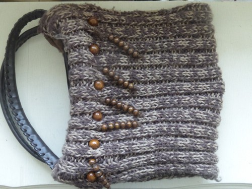 Petit sac main - main, marron
