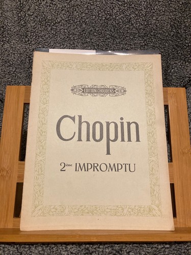 Chopin impromptu pour piano - chopin,