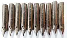 Lot de 10 plumes pen nib "A LA