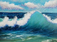 CARIN - "Océan 2" (40x30 cm)