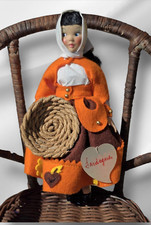 Vintage Lenci Torino Firenze Doll in Box Made in Italy 6.5" Sardegna