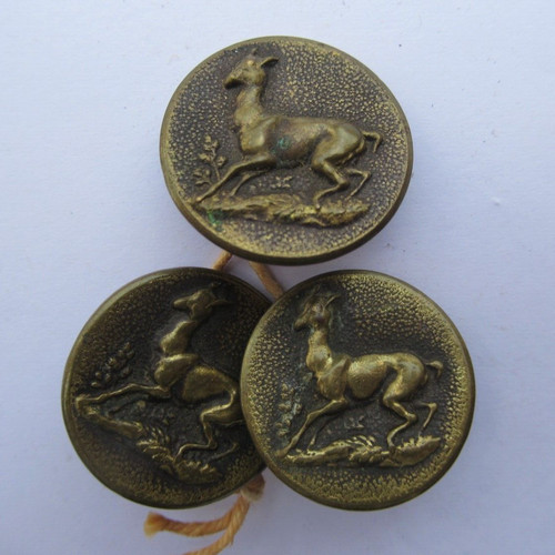 Ancien lot boutons chasse - lot,