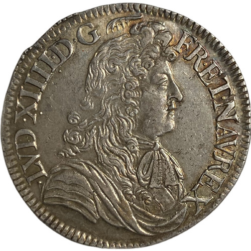 Louis xiv ecu à - ecu,