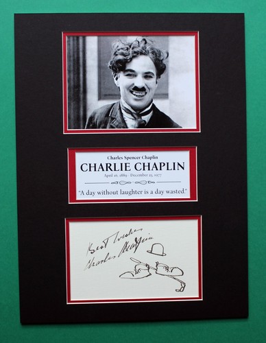 Charlie chaplin réplique - charlie,