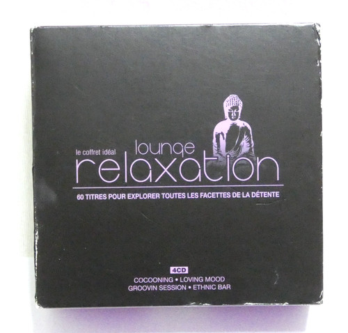 Coffret lounge relaxation - 4, cd
