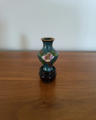 Vase miniature émaux - vase, en