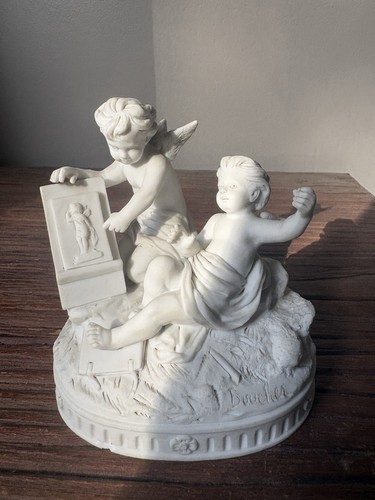 Petit groupe porcelaine - groupe,