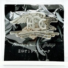 Harley Davidson Pin Badge Samurai Sword Owners Group Japan Originalmark Rare