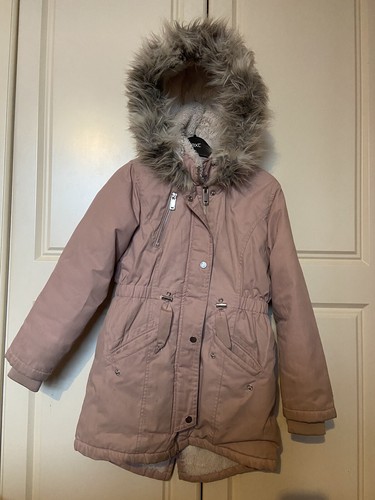 Veste parka rose - fille,
