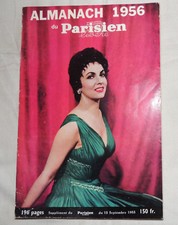Lot Almanach du Parisien  - Très bon état - 1956/1957