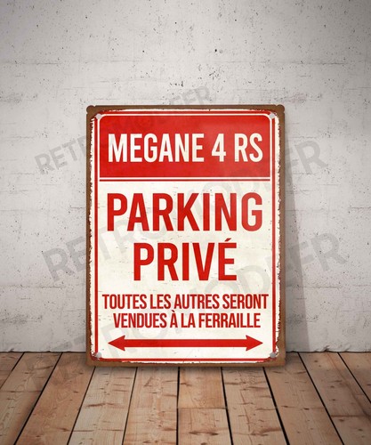 Plaque métal vintage - , renault