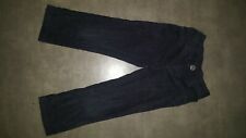 CYRILLUS 4 ans pantalon velours bleu marine pour garçon très bon état