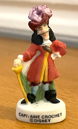Fève capitaine crochet peter - fève,
