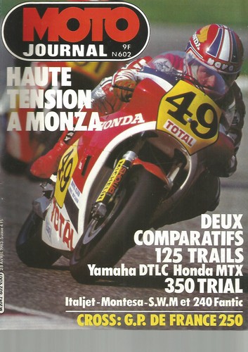 Moto journal 602 yam - yam, /