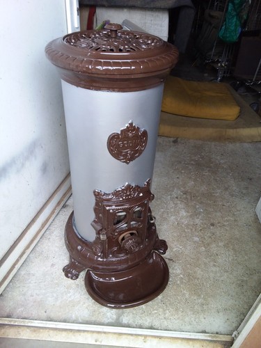Poêle bois charbon fonte - poêle,