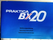 Praktica BX 20 BX20 Manuel - Texte Allemand Etc. - Magasin De Caméras Classiques