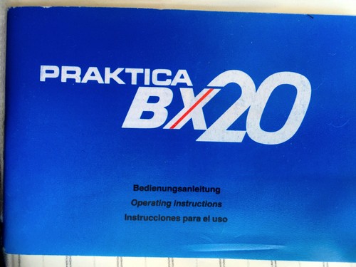 Praktica bx20 manuel - praktica,