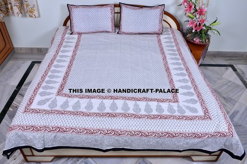 Couvre lit indien avec - couvre,