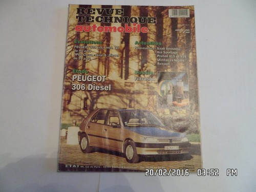 Rta peugeot 306 - rta,