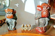 Ensemble ancien de sculptures