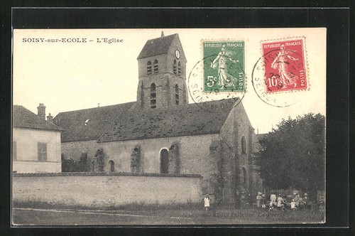 Cpa soisy sur - cpa, soisy-sur-École