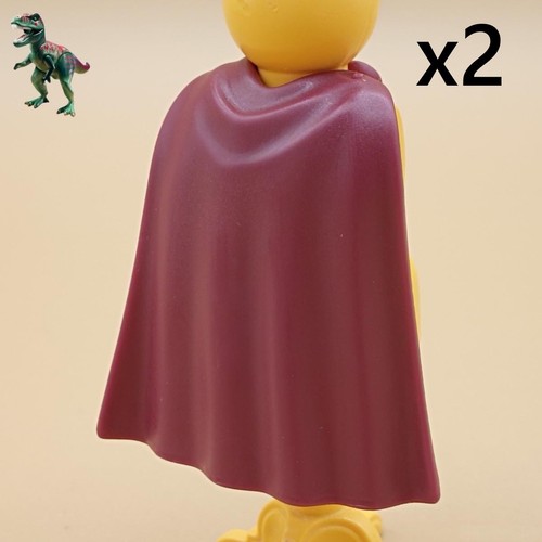 Playmobil cape rouge - x2,