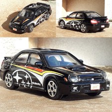 1/43 Subaru Impreza II WRX STI 2001 02 Voiture Miniature Métal Collection Jouet 