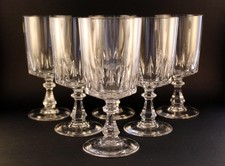 6 verres a eau cristal d
