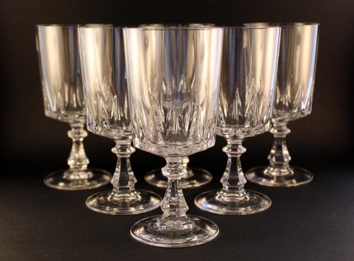 Verres eau cristal - 6, d