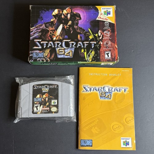 Starcraft nintendo n64 - 64,