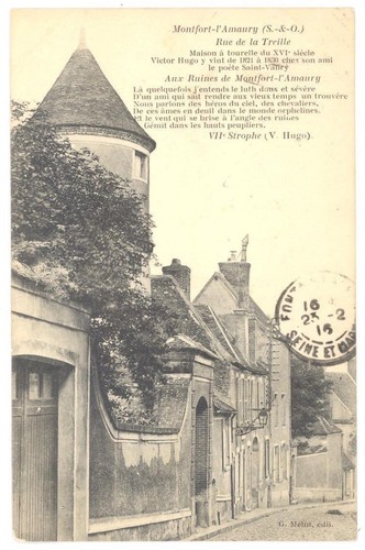 Cpa monfort amaury - monfort, l'amaury