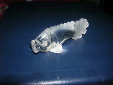 porte couteau en verre poisson