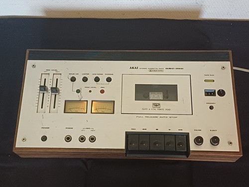 Akai gxc 39d stereo cassette - akai,