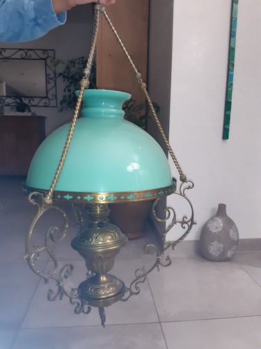 Suspension laiton avec - , verre