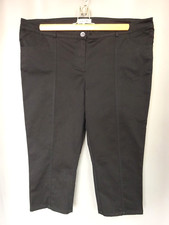 Pantacourt jambes droite stretch noir GRAIN DE MALICE Taille XL FR48 US16 UK20