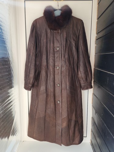 Manteau long peau mouton - en, de