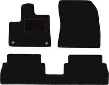 Tapis de sol en velours noir